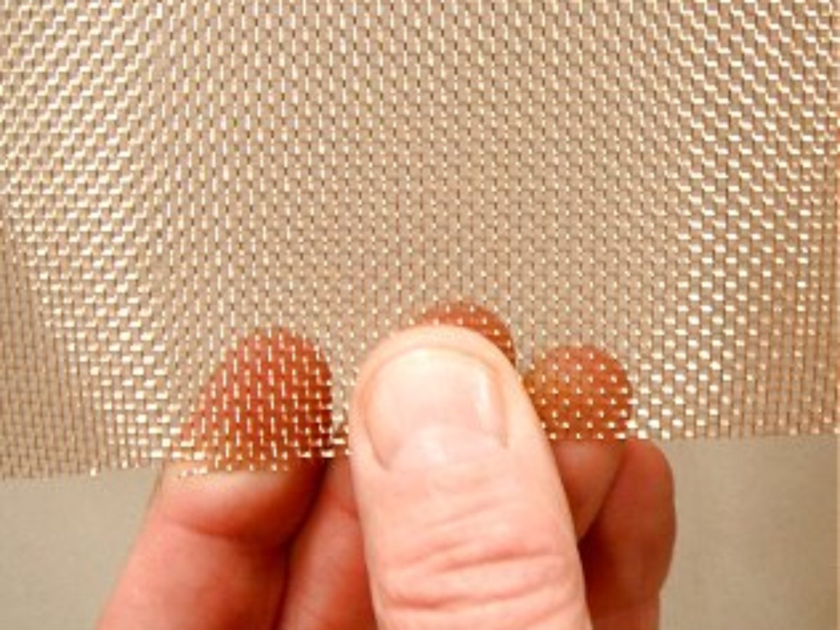 DIY 99.9% Pure Copper Mesh Woven Wire Filter Net EMF Shielding Screen Fabric Sew 